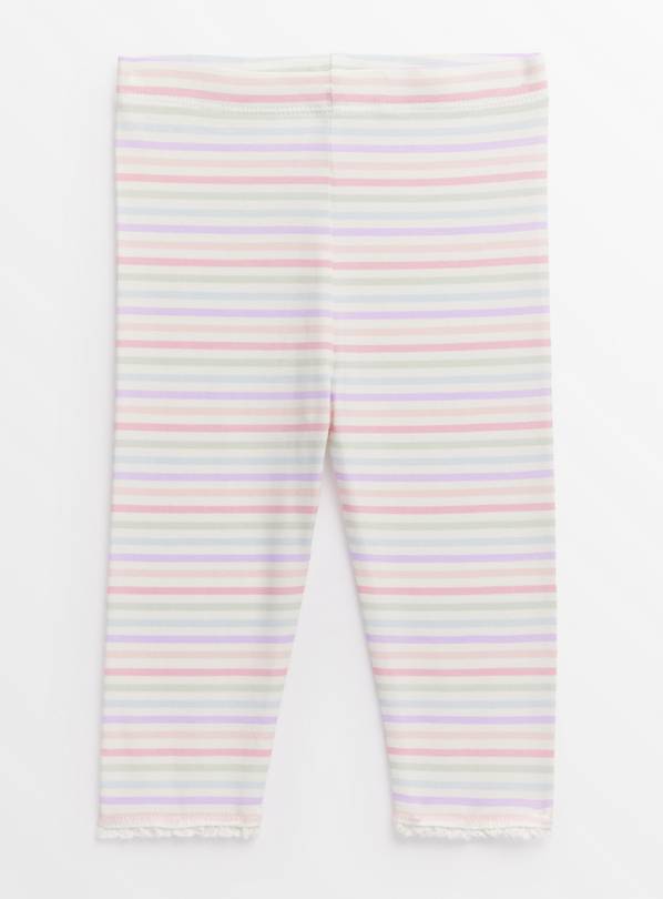 Pastel Stripe Leggings 6-9 months